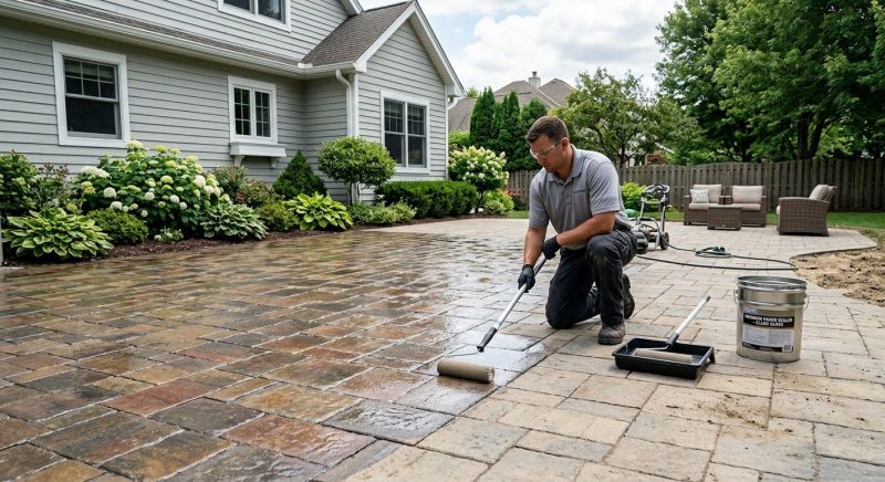 Concrete Patio Sealing in Puyallup, WA